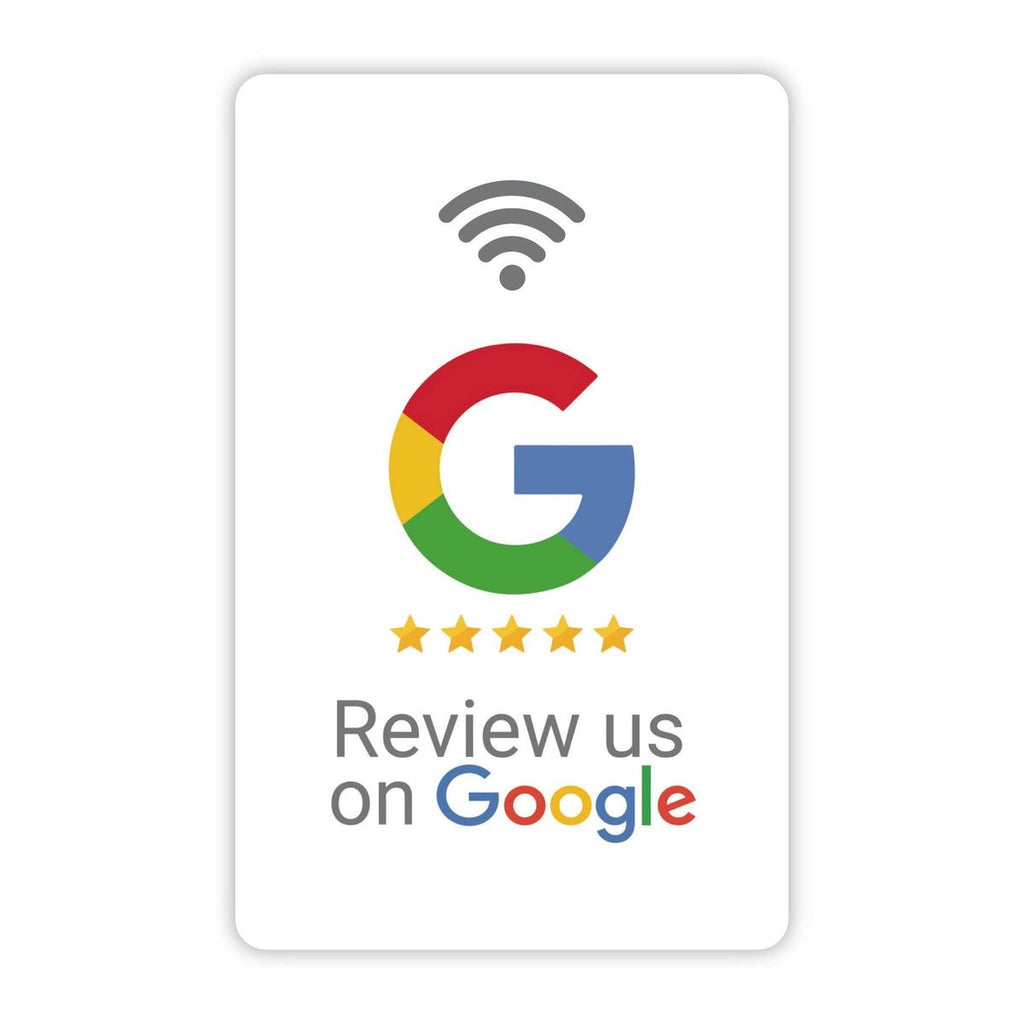 Google Review NFC Card – Tap to Leave a Google Review | Smart Review Card for Businesses