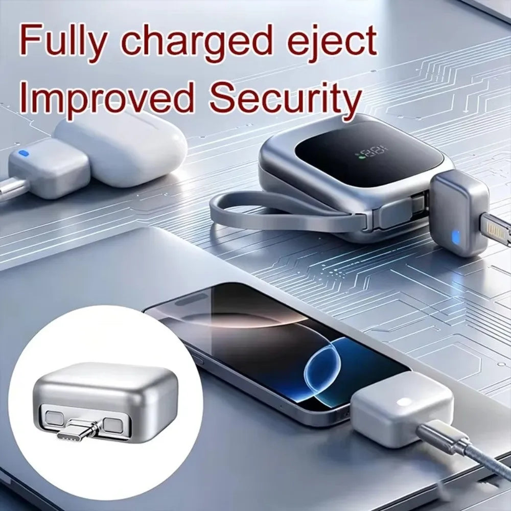 140W Smart Auto Eject Charger Automatic Power Off Mobile Phone Charging Accessories Auto Stop Charging Adapter
