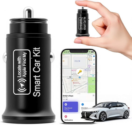 30W Smart Car Charger with Built-In GPS Tracker